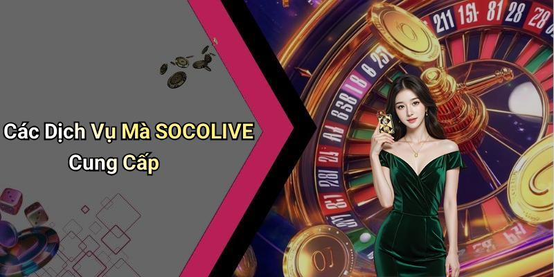 Các Dịch Vụ Mà SOCOLIVE Cung Cấp